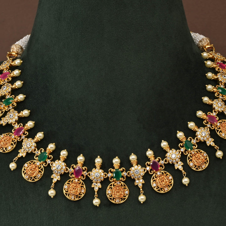 Temple Necklace Set