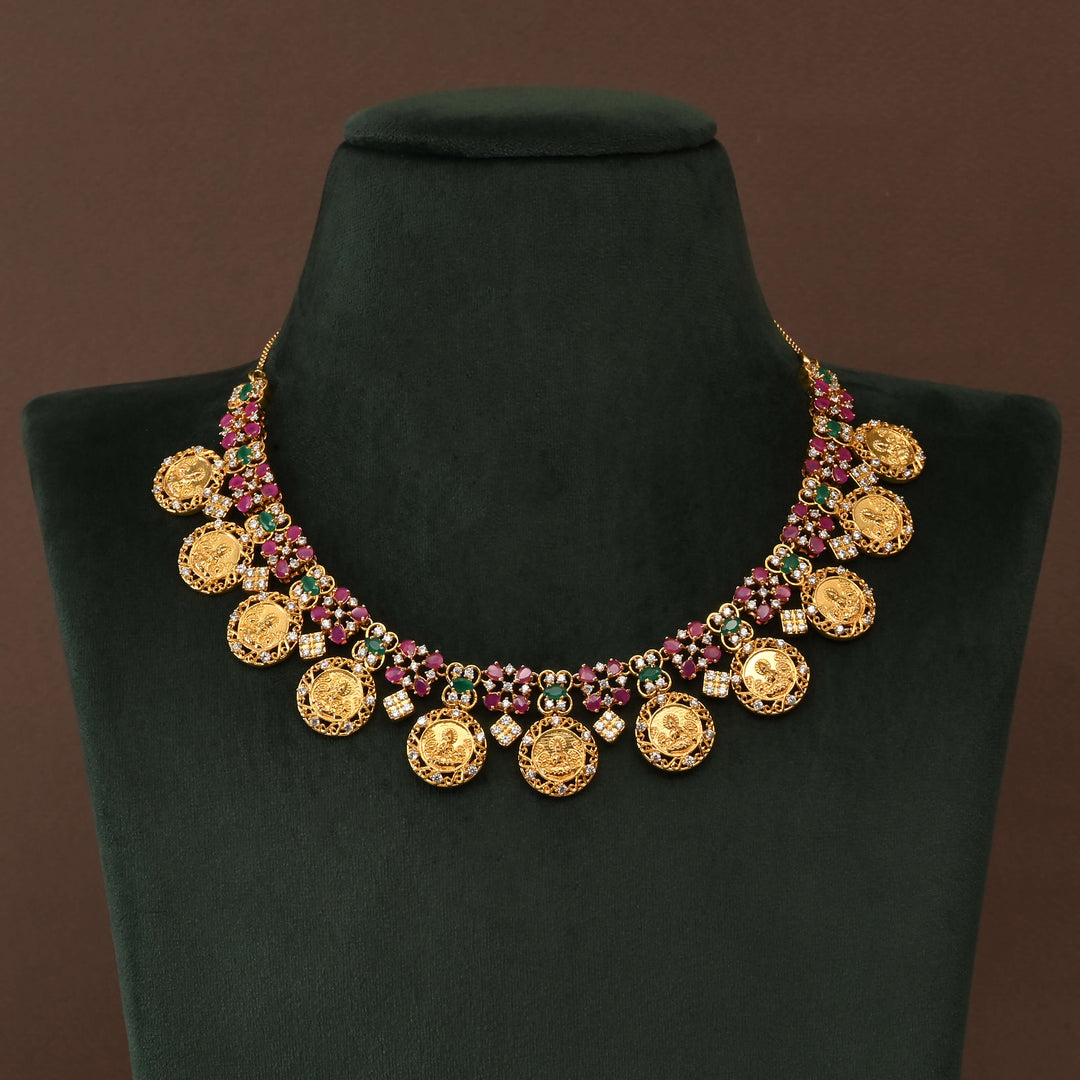 Temple Necklace Set