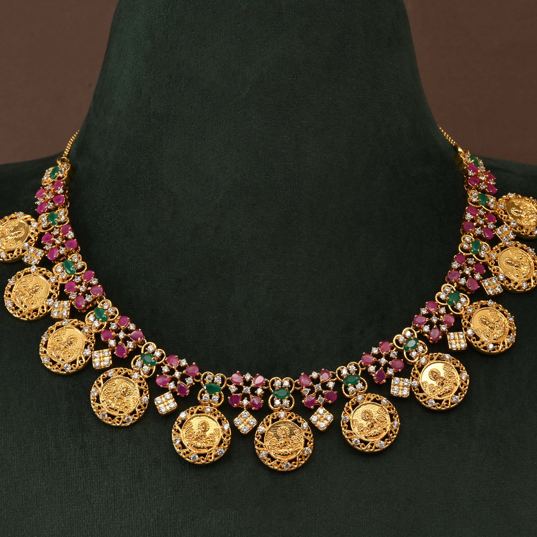 Temple Necklace Set