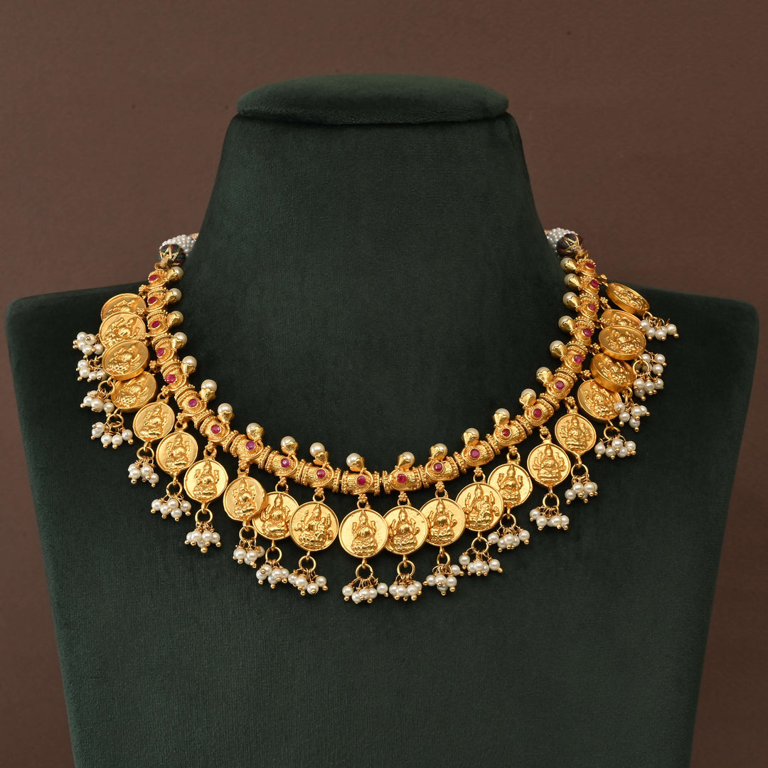 Temple Necklace Set