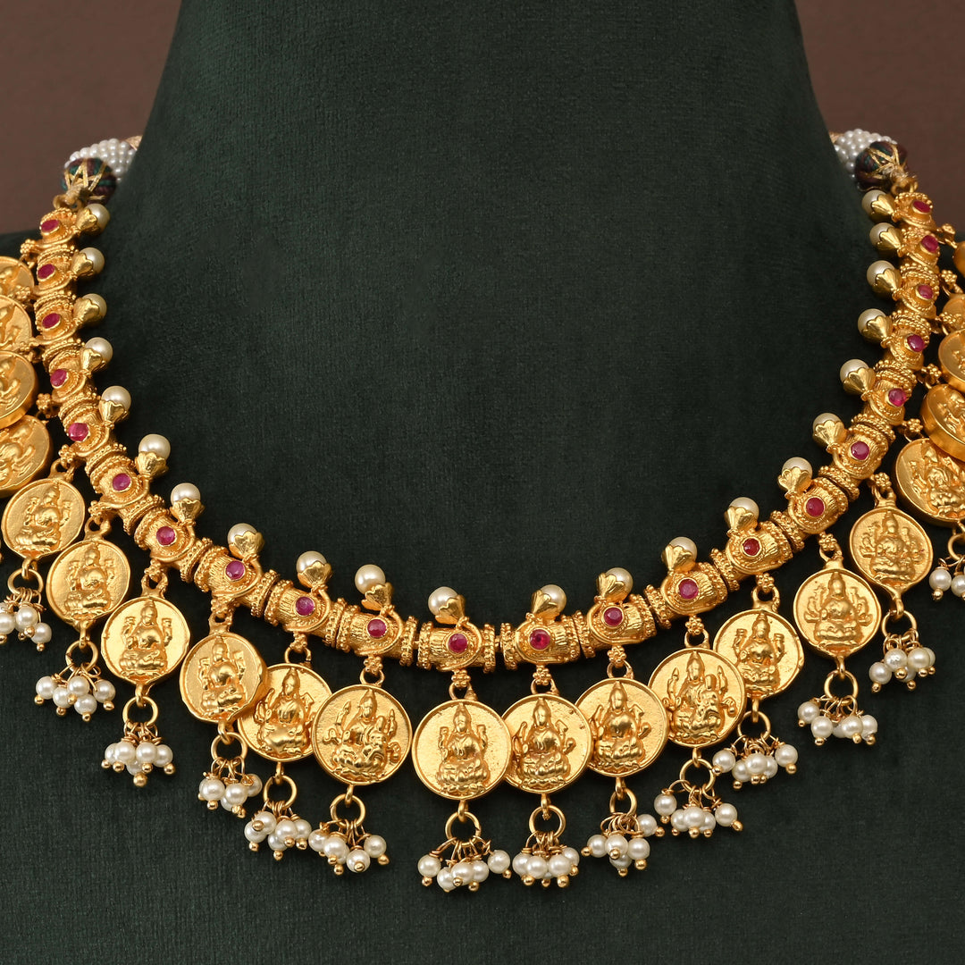Temple Necklace Set
