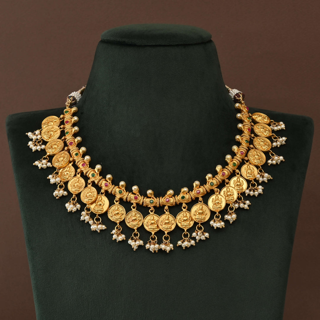 Temple Necklace Set