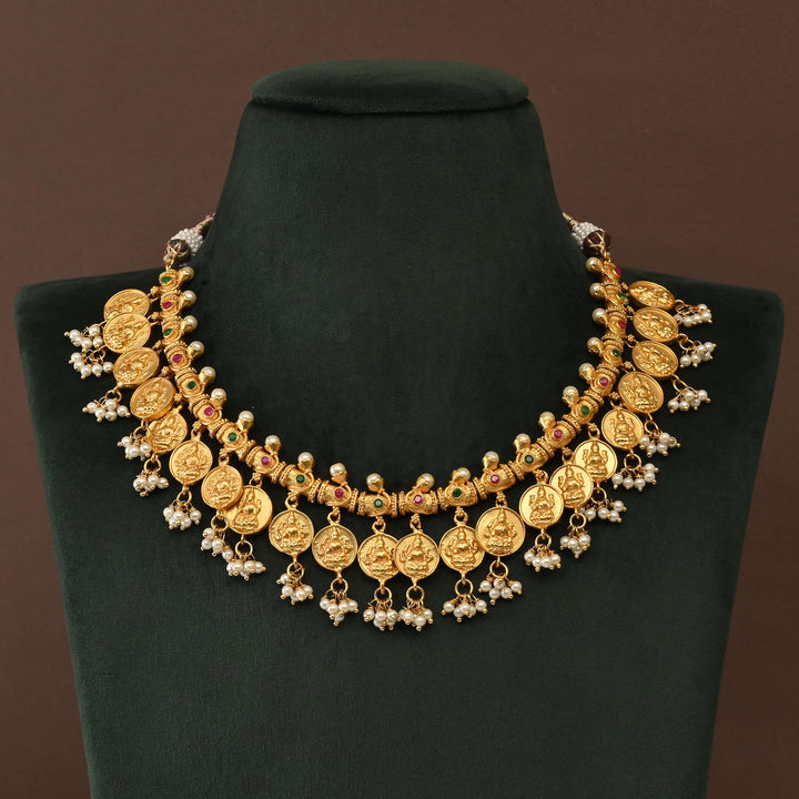 Temple Necklace Set