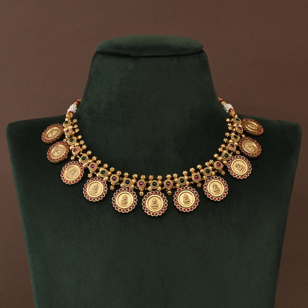 Temple Necklace Set