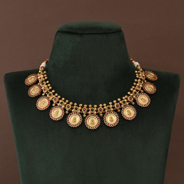 Temple Necklace Set