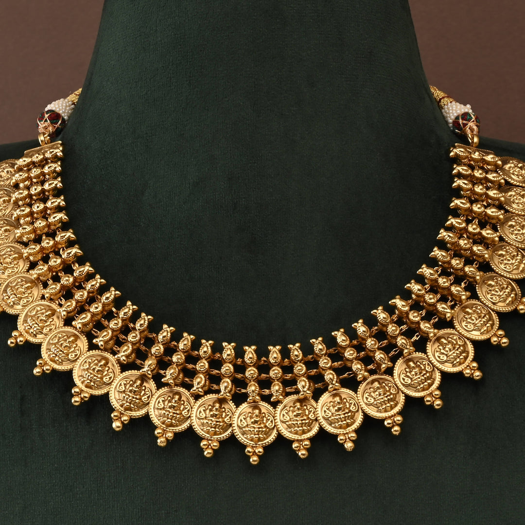 Temple Necklace Set