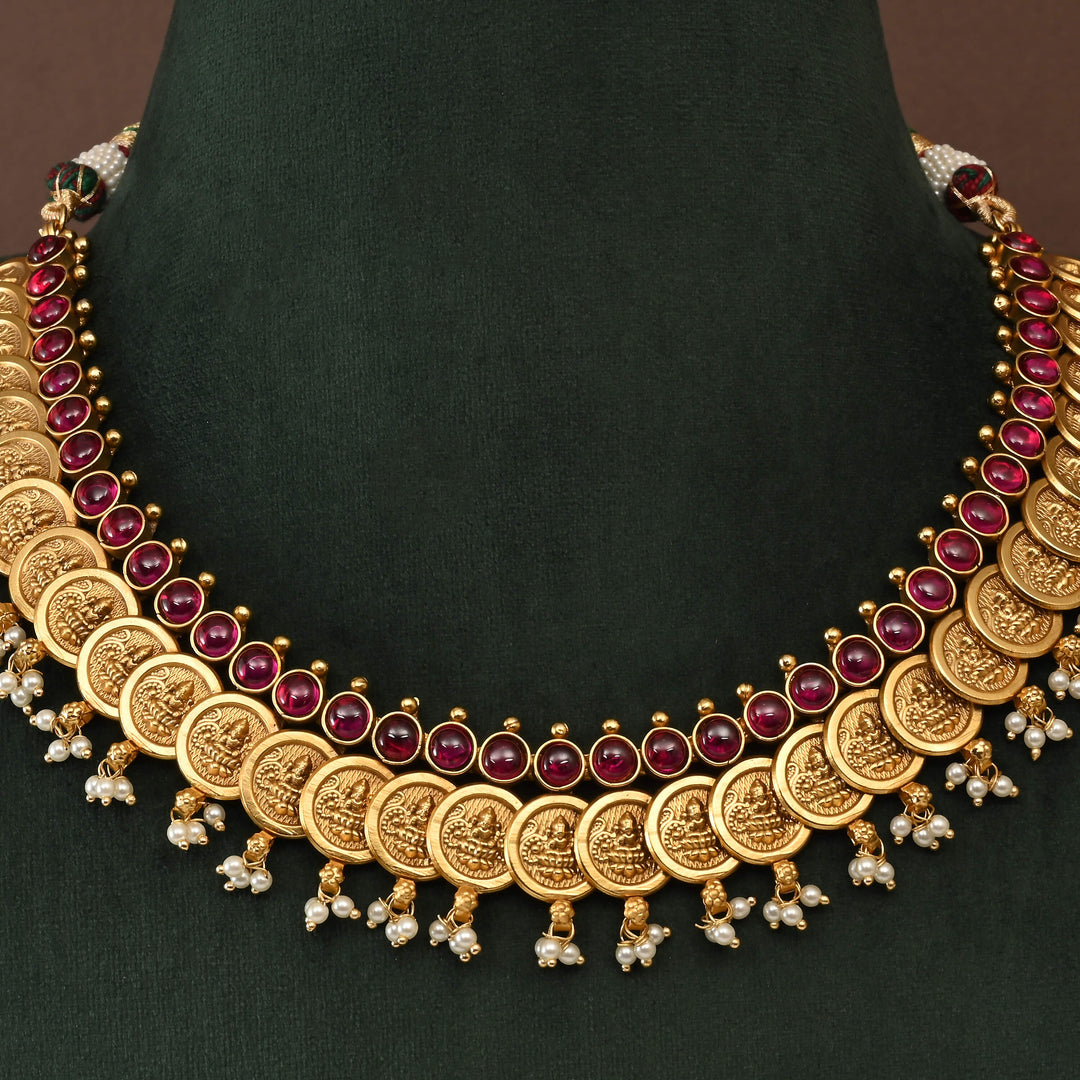 Temple Necklace Set