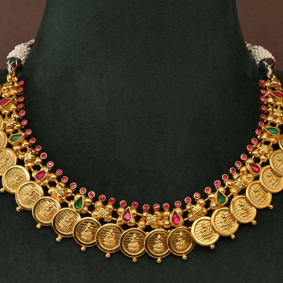 Temple Necklace Set