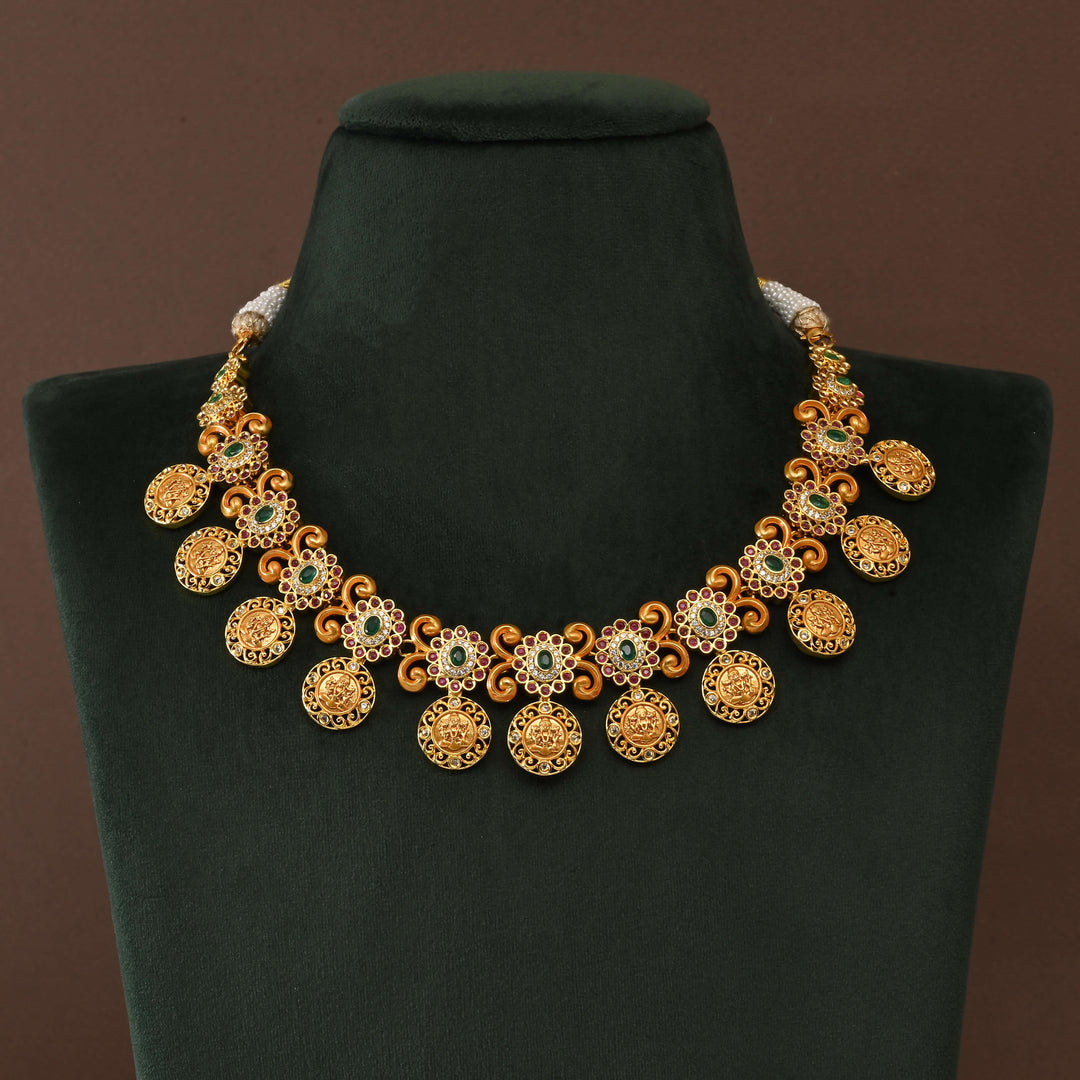 Temple Necklace Set