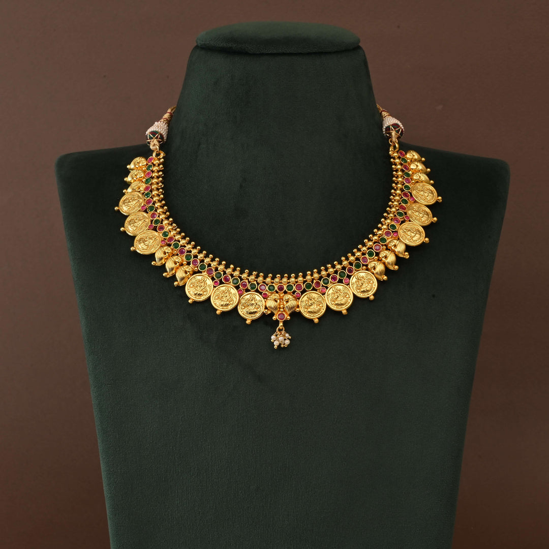 Temple Necklace Set