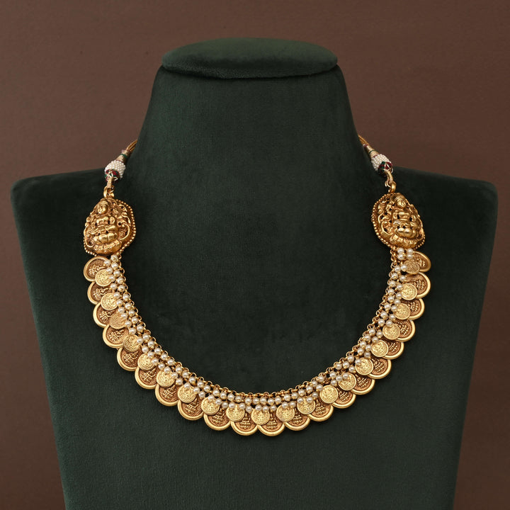 Temple Necklace Set