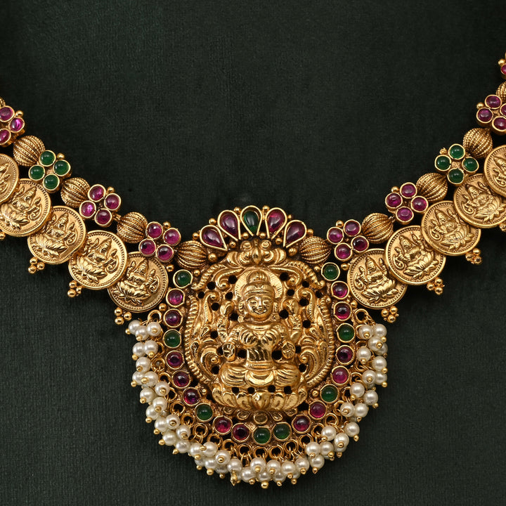 Temple Necklace Set