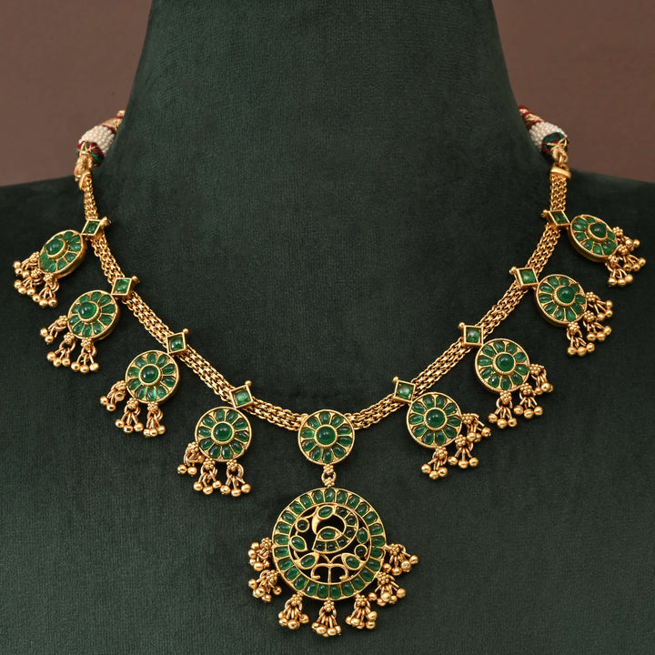 Temple Necklace Set