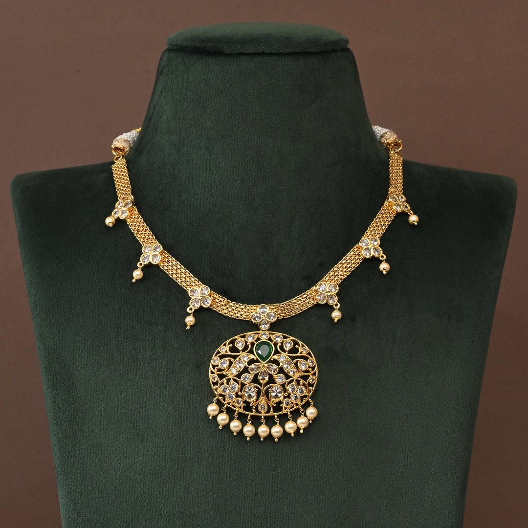 Temple Necklace Set