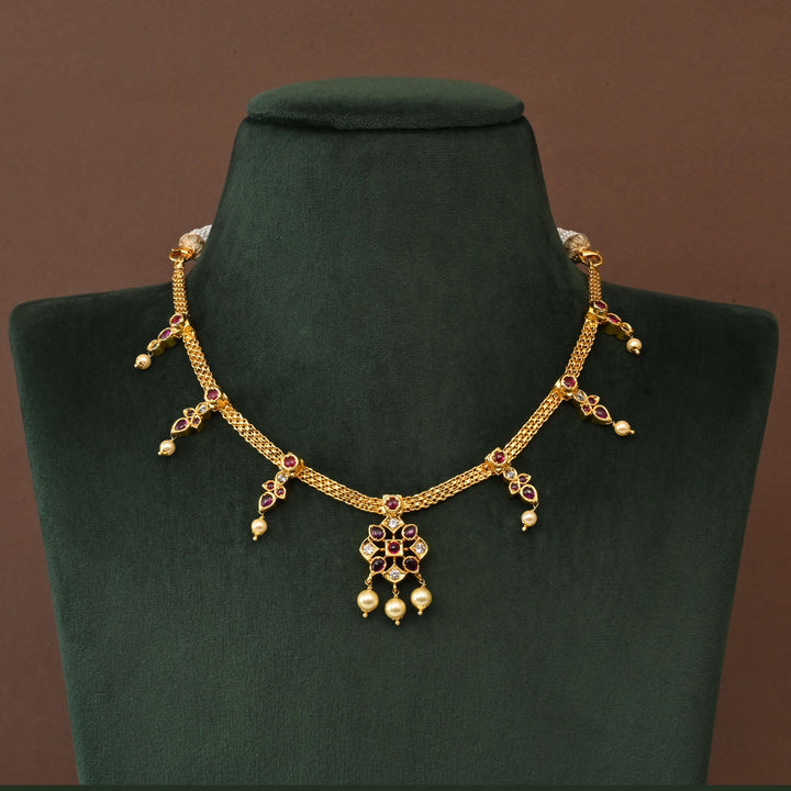 Temple Necklace Set