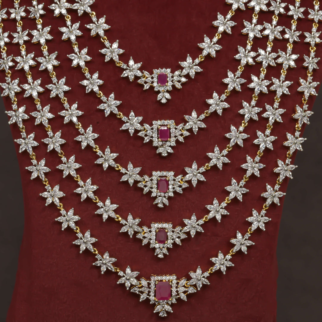 CZ Necklace Set