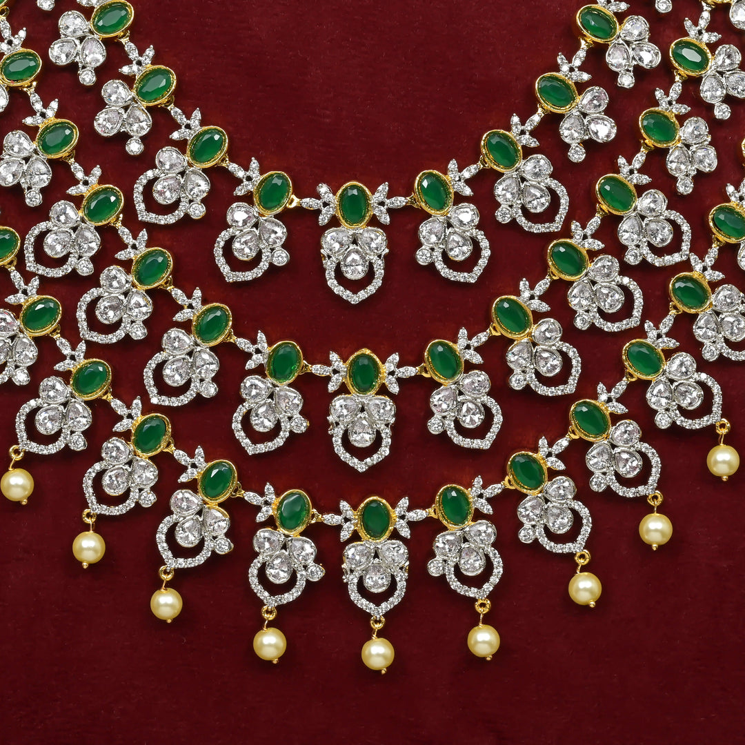 CZ Necklace Set