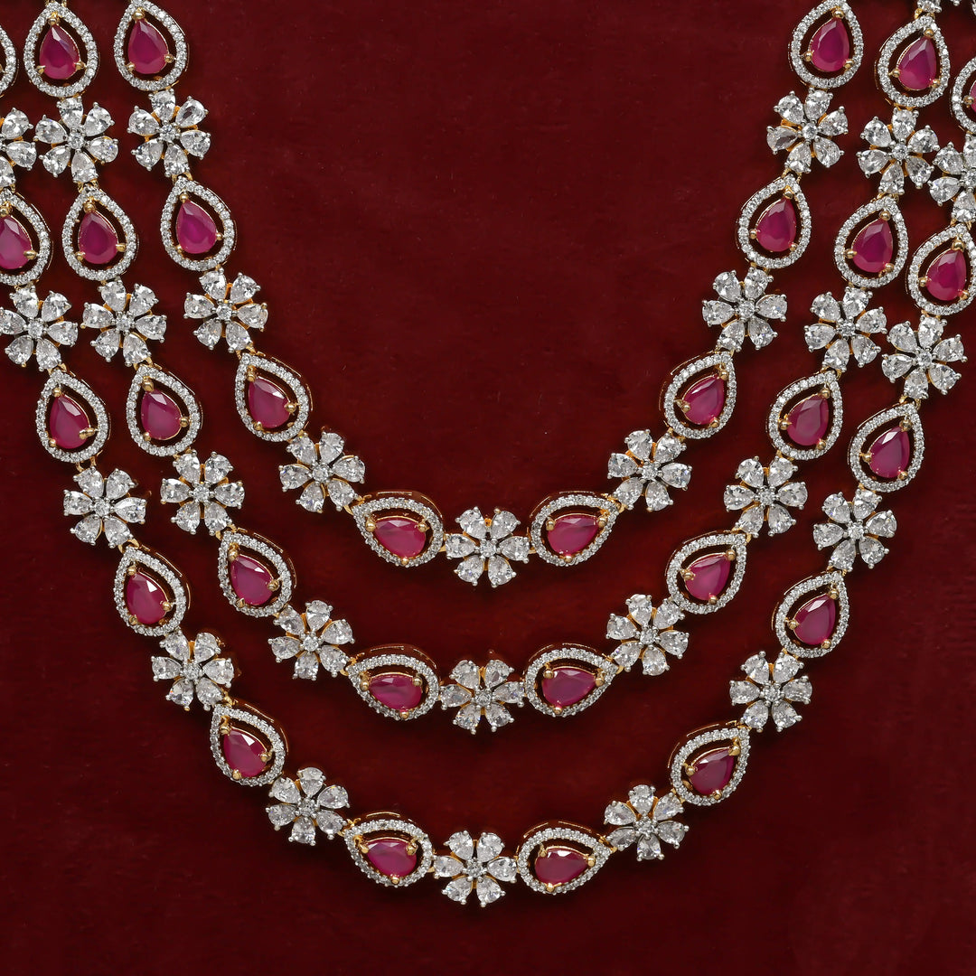 CZ Necklace Set