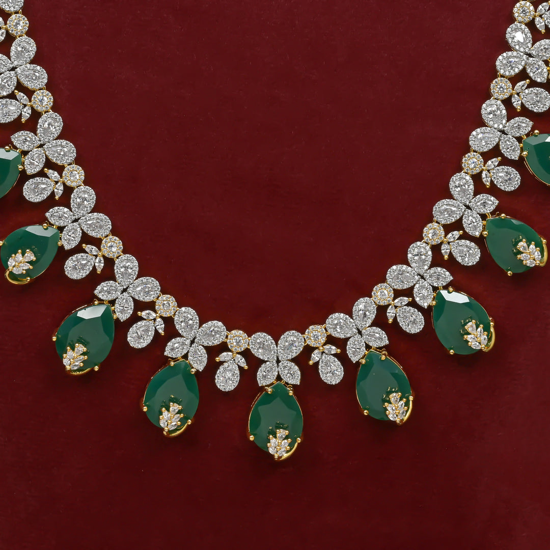 CZ Necklace Set