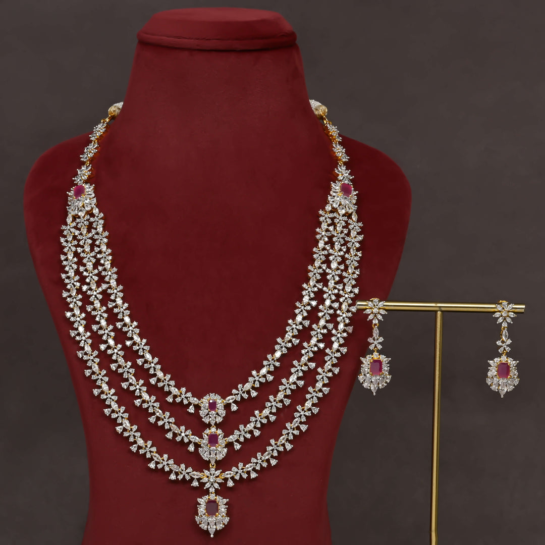 CZ Necklace Set