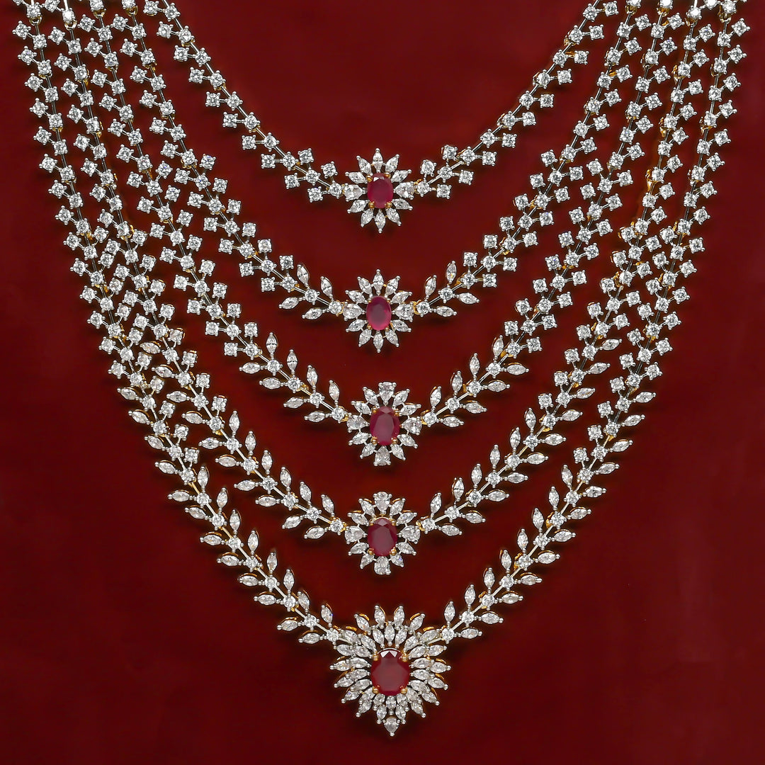 CZ Necklace Set