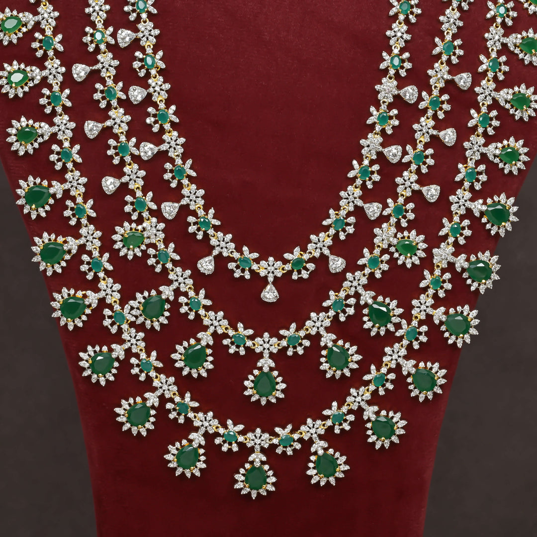 CZ Necklace Set