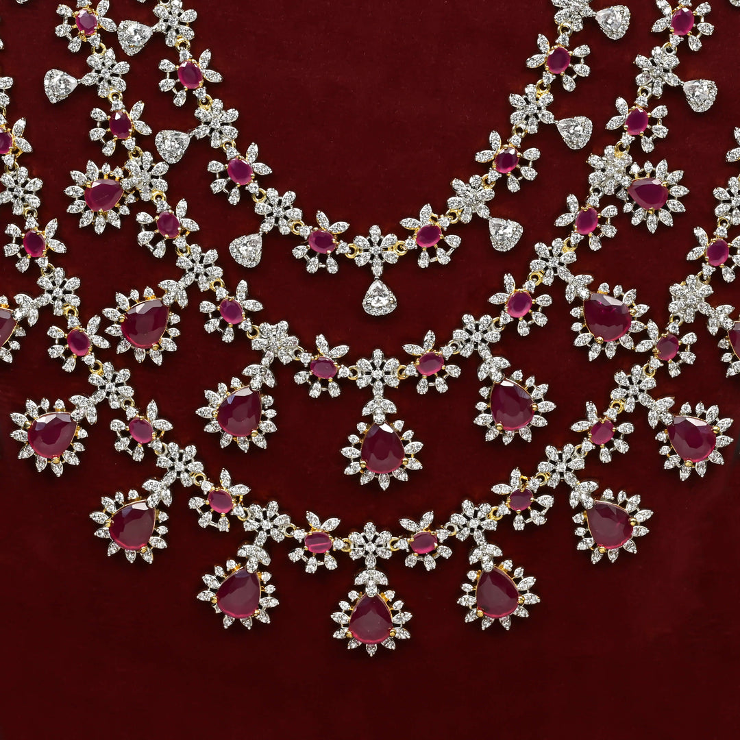 CZ Necklace Set