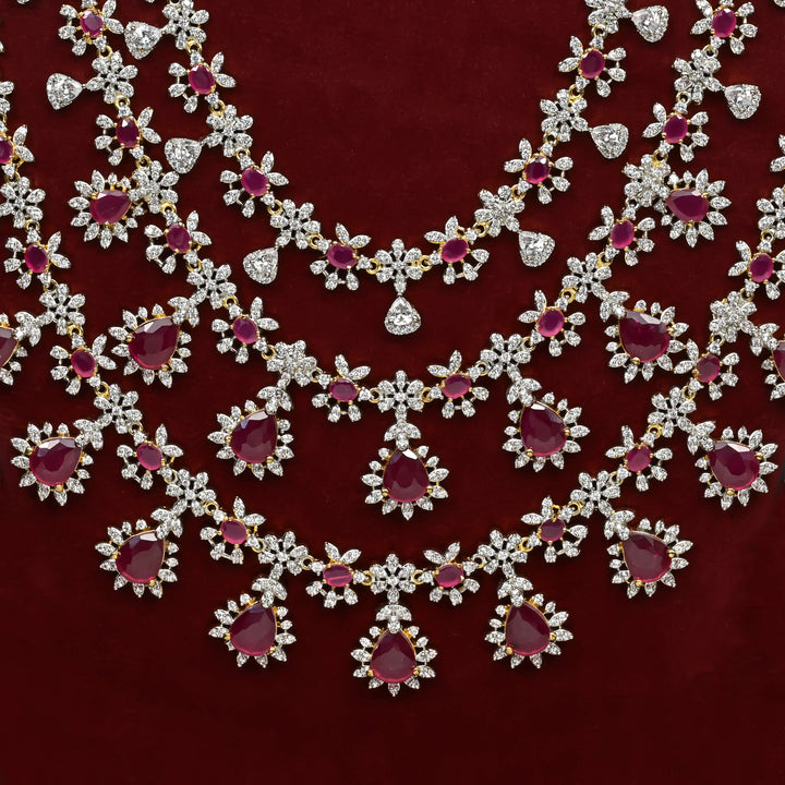 CZ Necklace Set