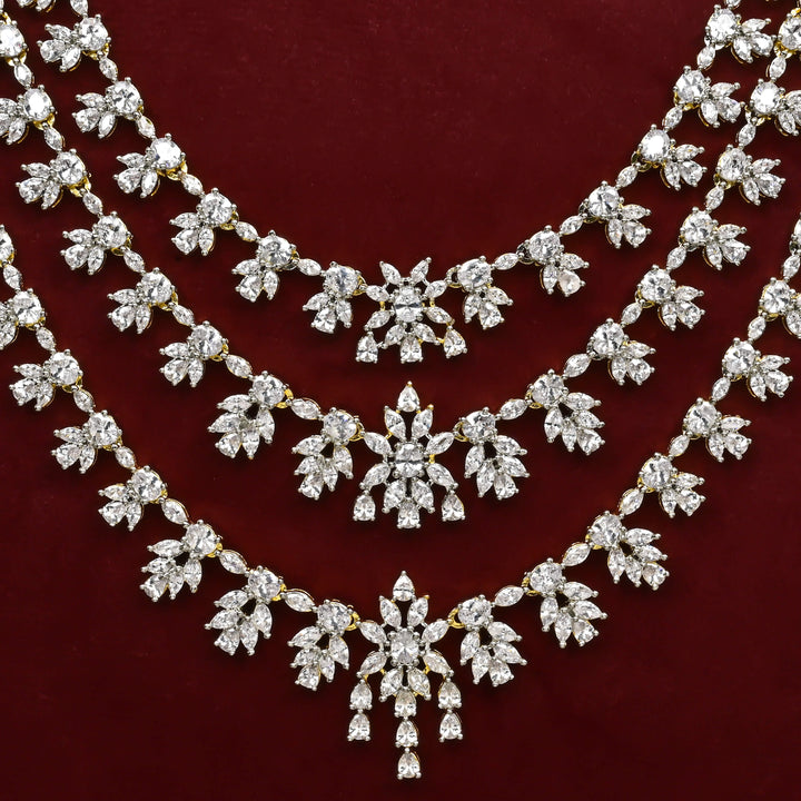 CZ Necklace Set