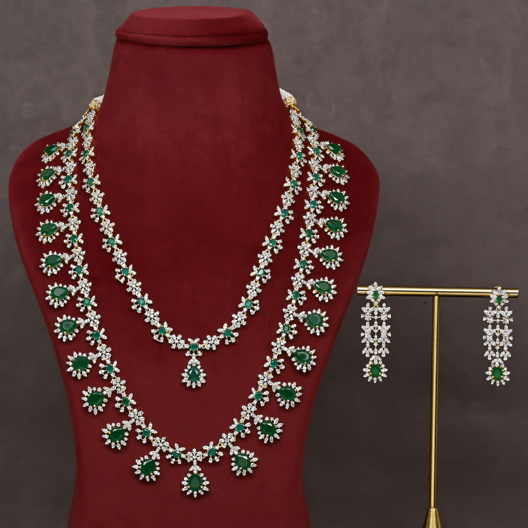 CZ Necklace Set