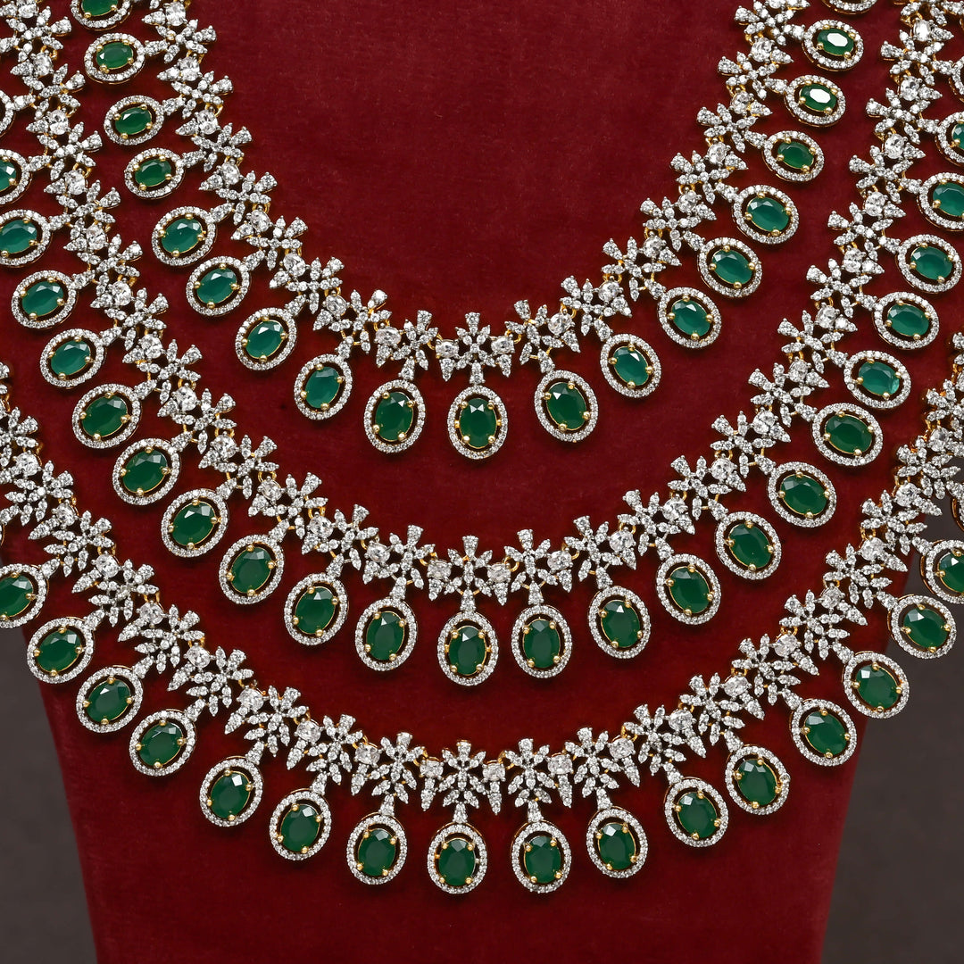 CZ Necklace Set