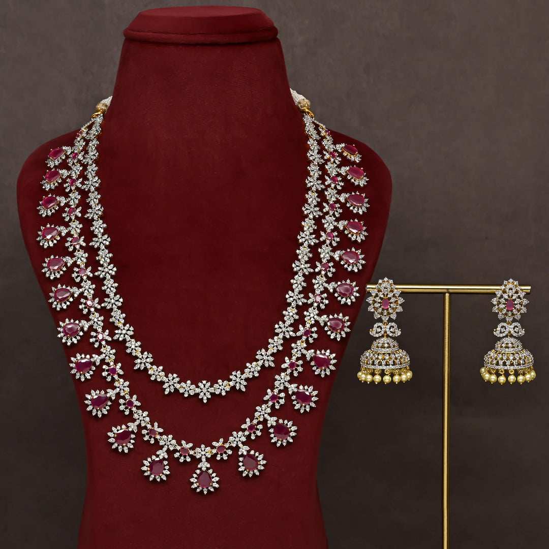 CZ Necklace Set