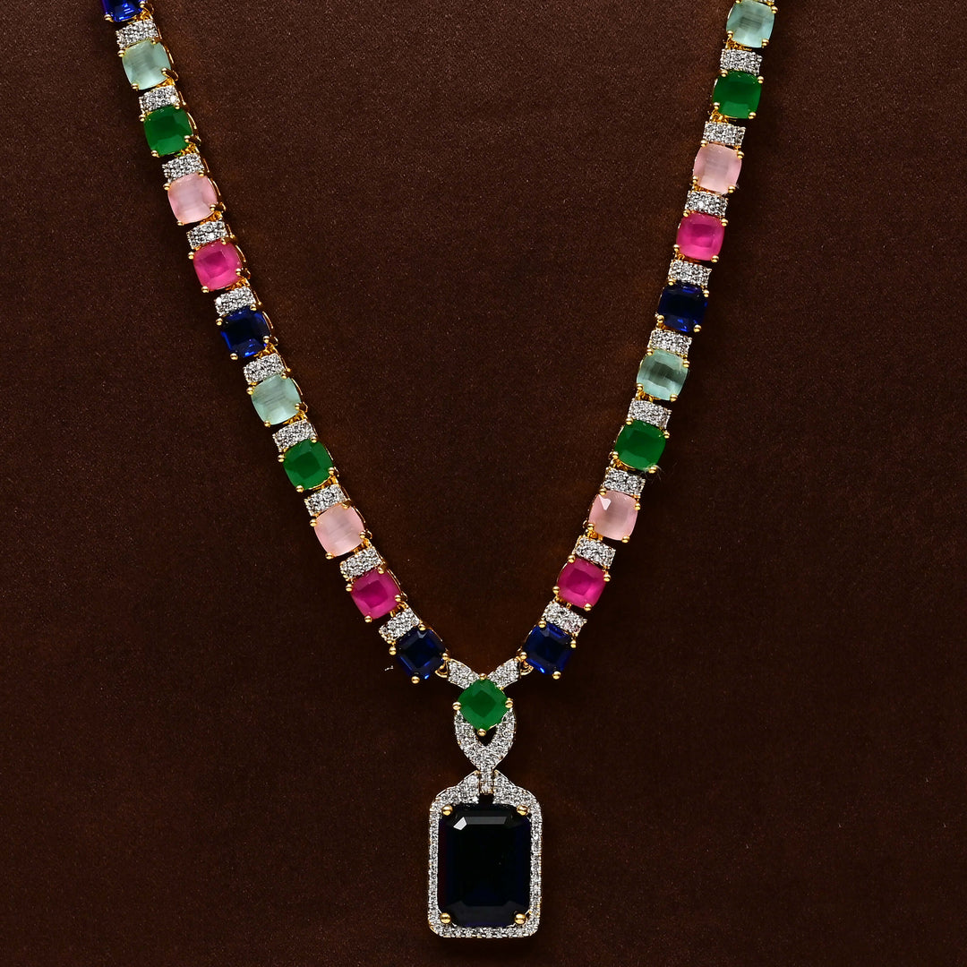 CZ Necklace Set