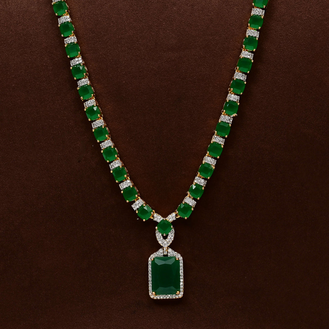 CZ Necklace Set