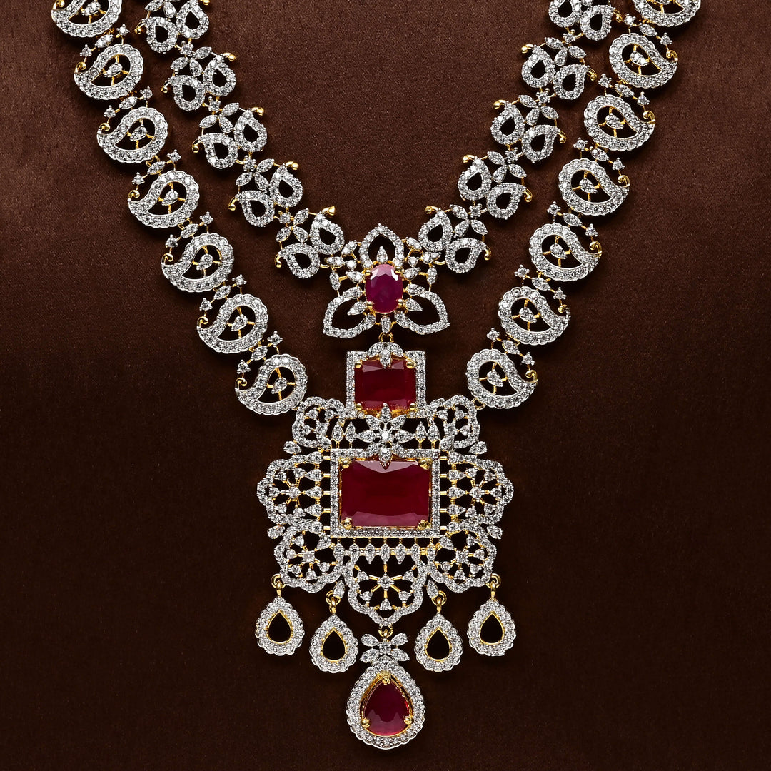 CZ Necklace Set