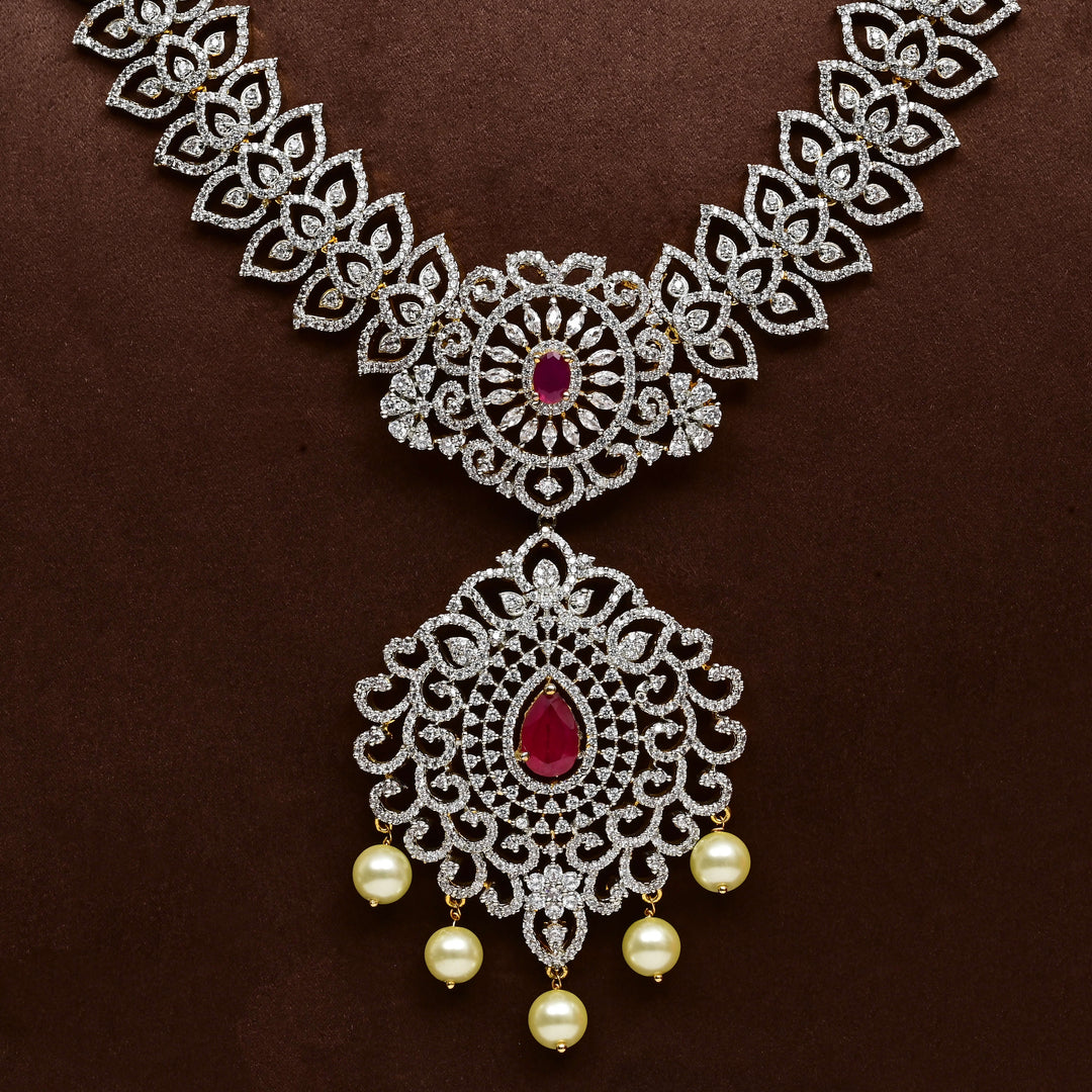 CZ Necklace Set