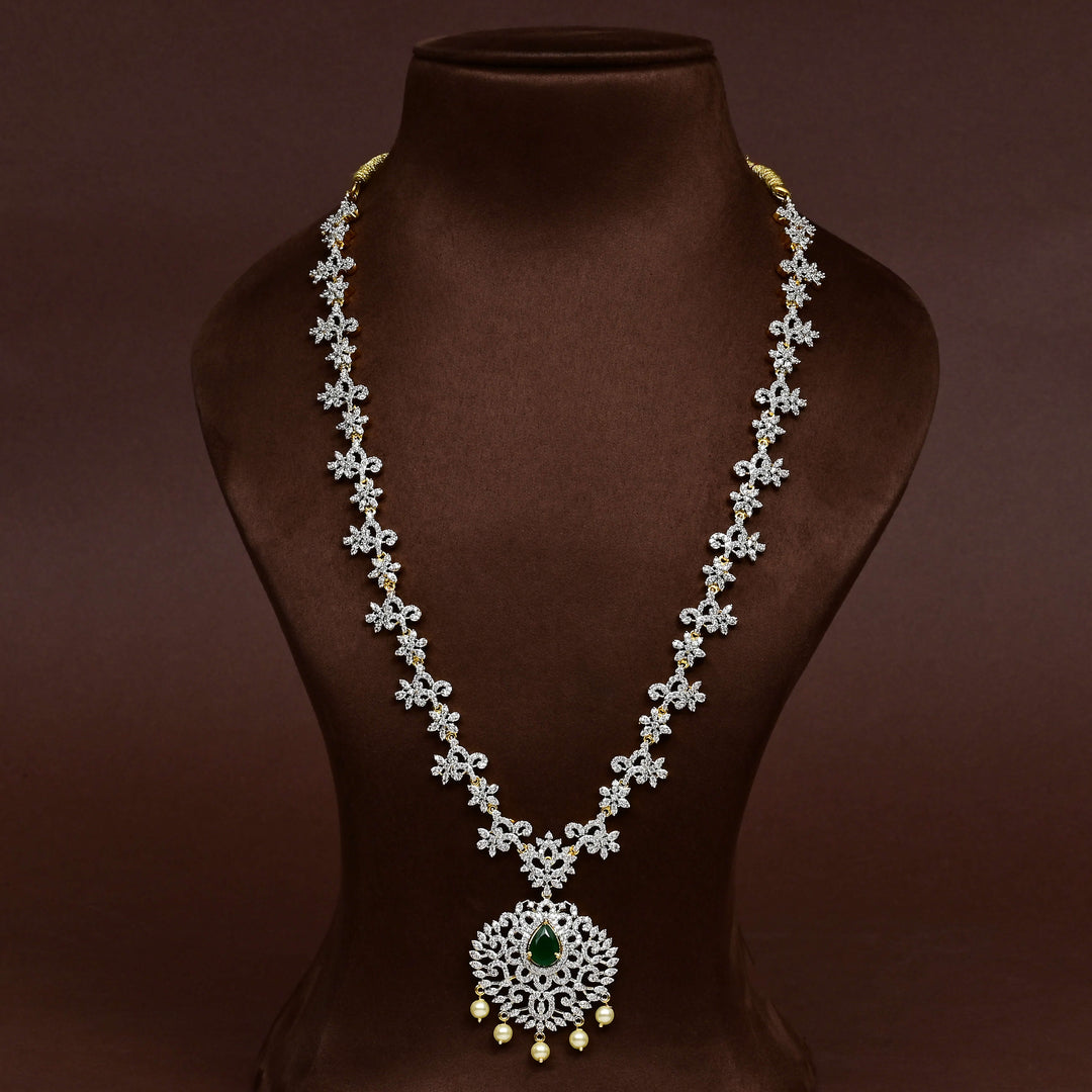 CZ Long Necklace