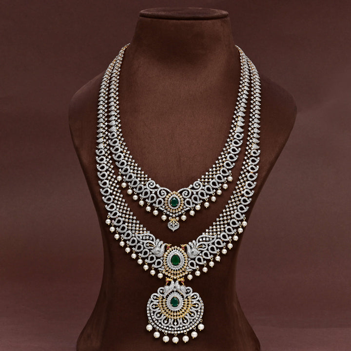CZ Necklace Set