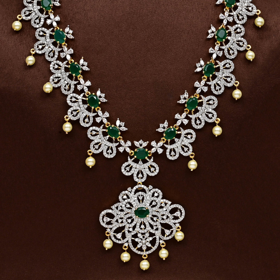 CZ Necklace Set