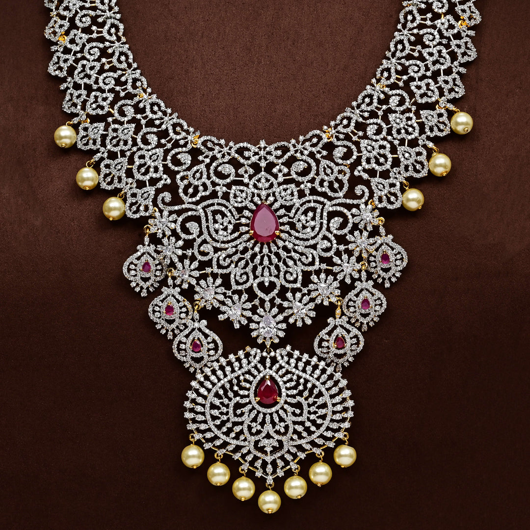 CZ Necklace Set
