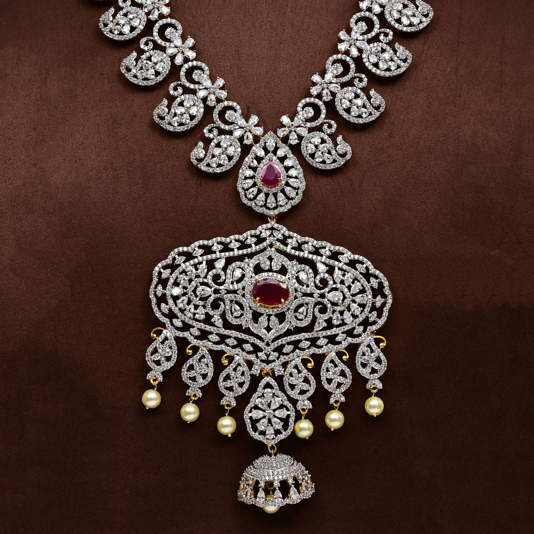 CZ Necklace Set
