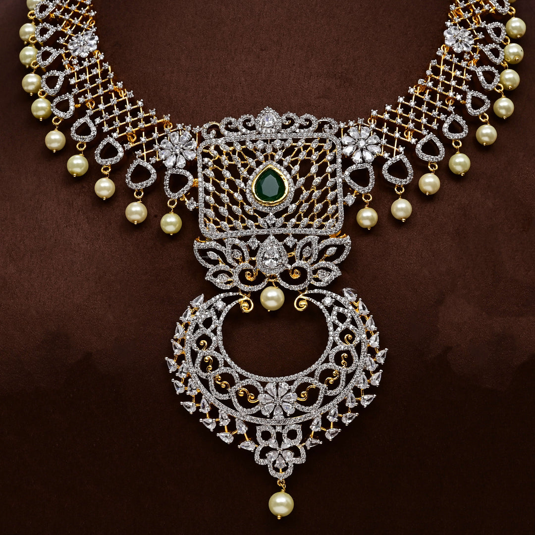 CZ Necklace Set