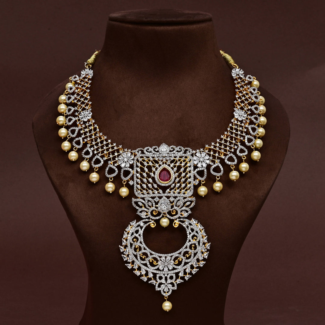 CZ Necklace Set