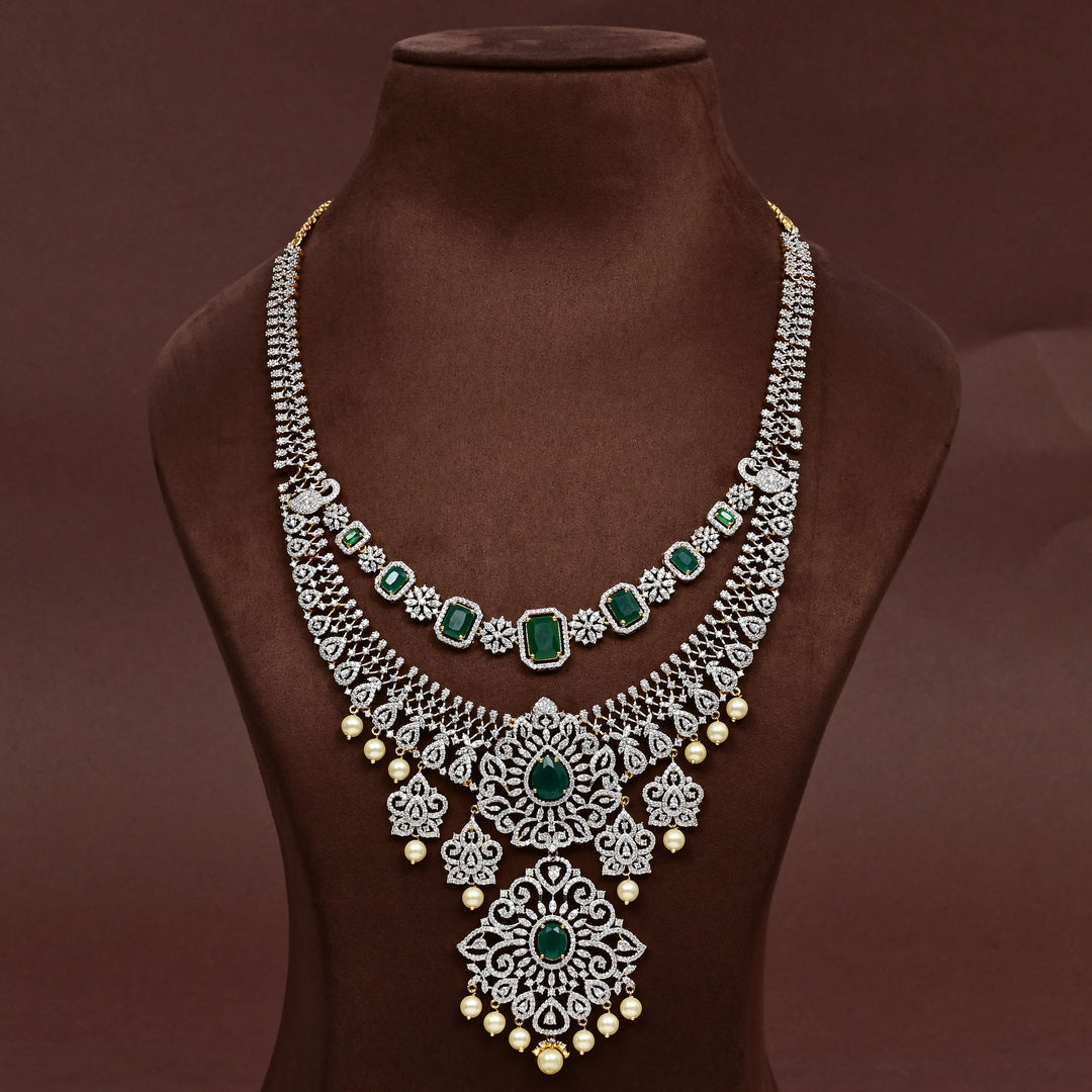 CZ Necklace Set