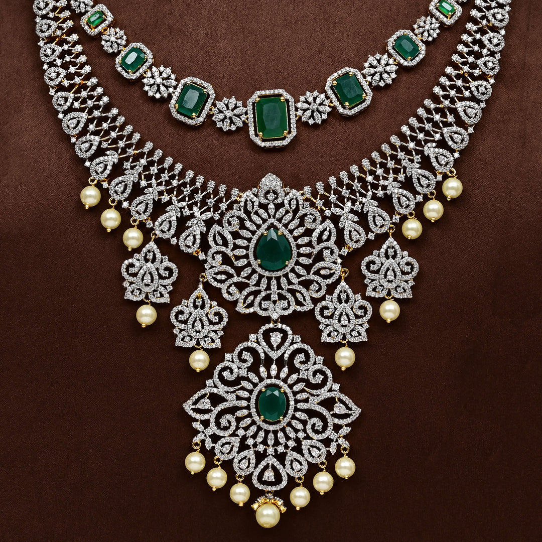 CZ Necklace Set