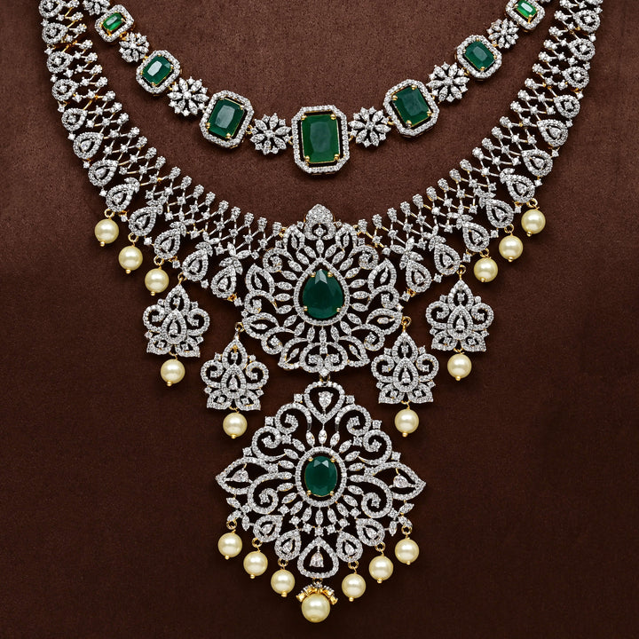 CZ Necklace Set