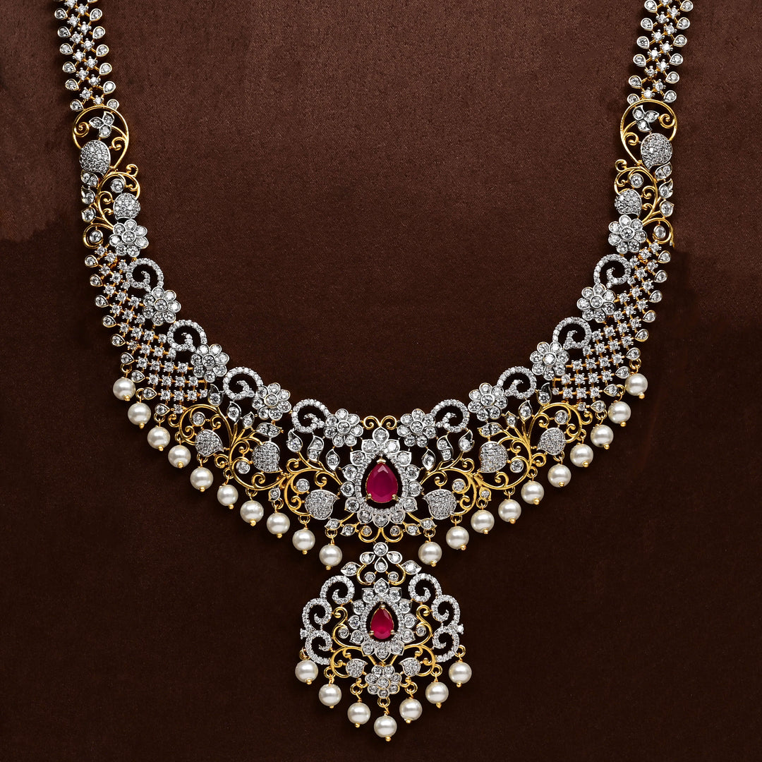 CZ Necklace Set