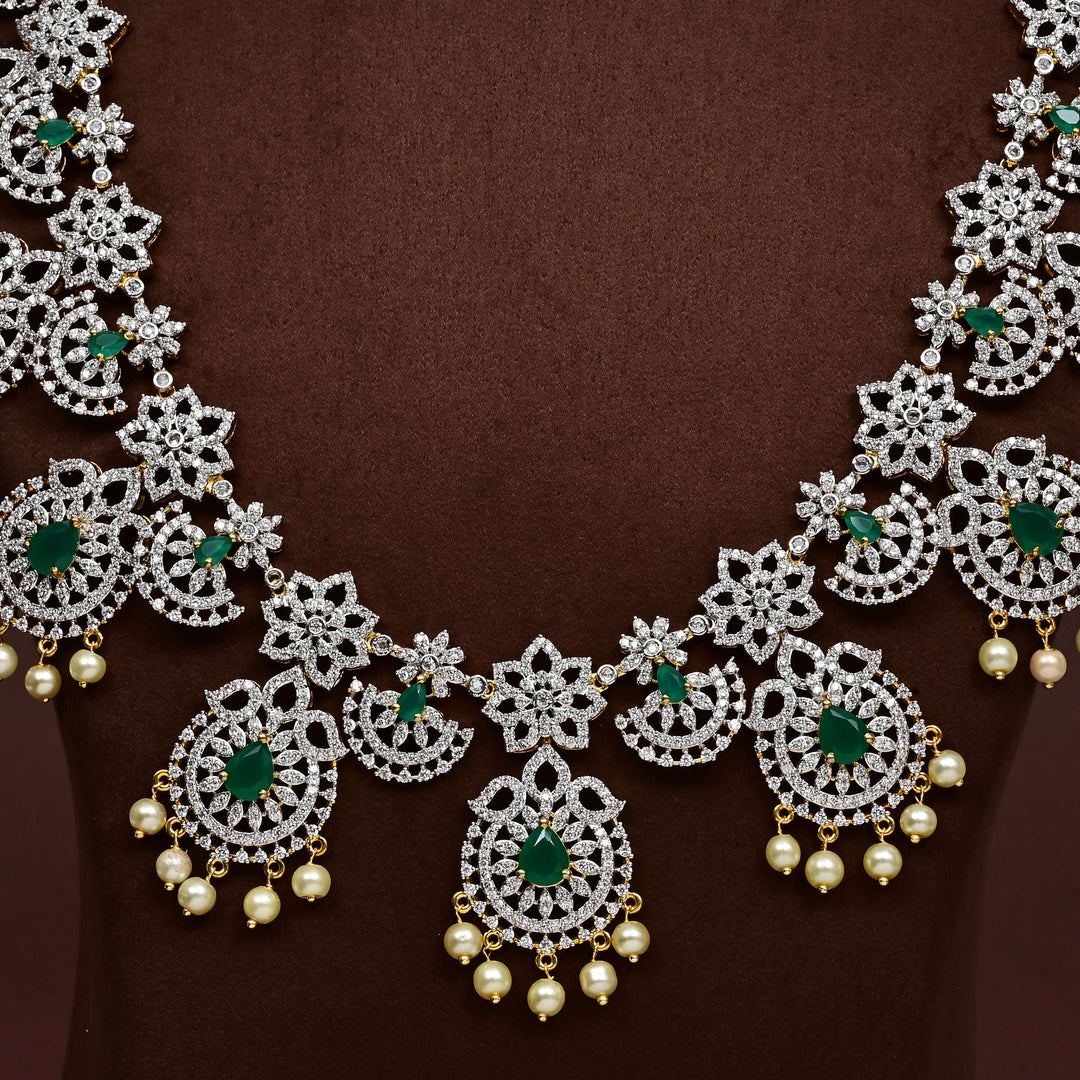 CZ Necklace Set