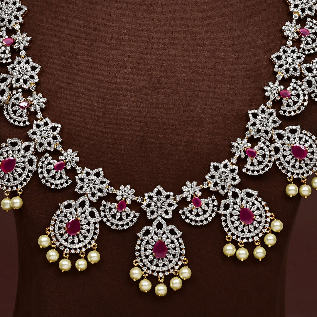 CZ Necklace Set