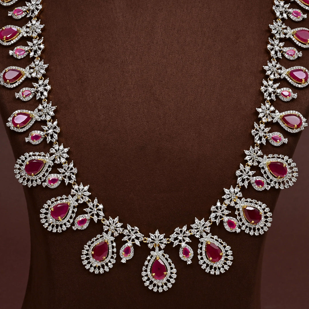 CZ Necklace Set
